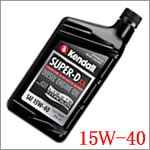 Kendall Super D XA 15W-40(CJ-4�^SM �f�B�[�[���bLPG�b�K�\���� 3�팓�p���j